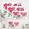 Designart - Vintage Purple Azalea Flower - Traditional Canvas Wall Art Print